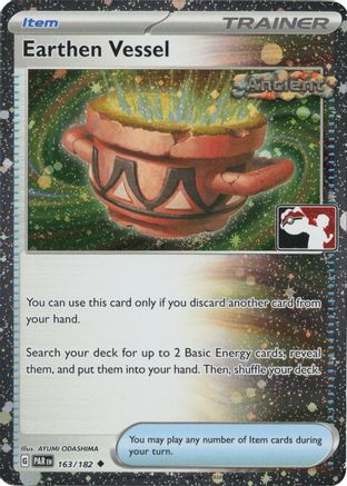 Earthen Vessel (Cosmos Holo) (163/182) - Holofoil Prize Pack Series Cards - Uncommon