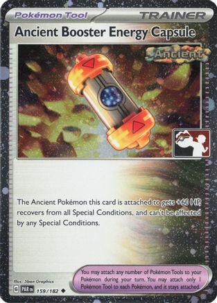 Ancient Booster Energy Capsule (Cosmos Holo) (159/182) - Holofoil Prize Pack Series Cards - Uncommon