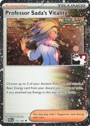 Professor Sada's Vitality (Cosmos Holo) (170/182) - Holofoil Prize Pack Series Cards - Uncommon