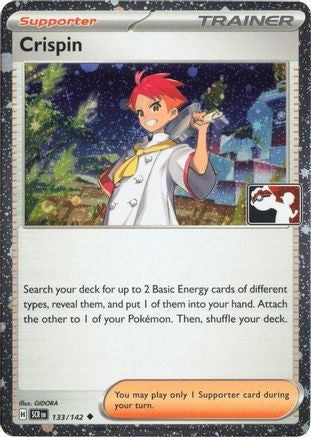 Crispin (Cosmos Holo) (133/142) - Holofoil Prize Pack Series Cards - Uncommon