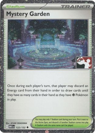 Mystery Garden (Cosmos Holo) (122/132) - Holofoil Prize Pack Series Cards - Uncommon
