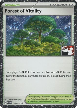 Forest of Vitality (Cosmos Holo) (117/132) - Holofoil Prize Pack Series Cards - Uncommon