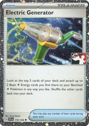 Electric Generator (Cosmos Holo) (170/198) - Holofoil Prize Pack Series Cards - Uncommon