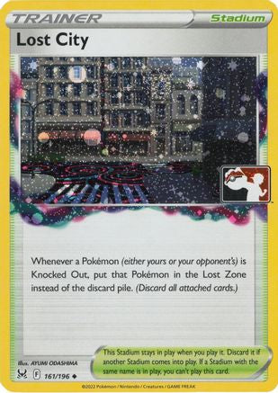 Lost City (Cosmos Holo) (161/196) - Holofoil Prize Pack Series Cards - Uncommon