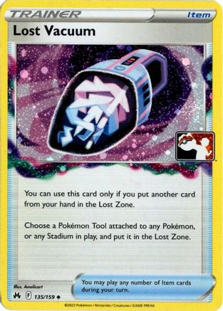 Lost Vacuum (Cosmos Holo) (135/159) - Holofoil Prize Pack Series Cards - Uncommon