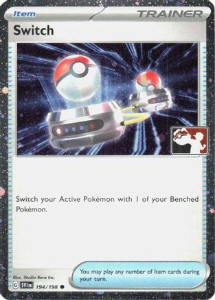 Switch (Cosmos Holo) (194/198) - Holofoil Prize Pack Series Cards - Common