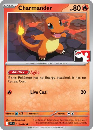 Charmander (011/094) Prize Pack Series Cards - Common