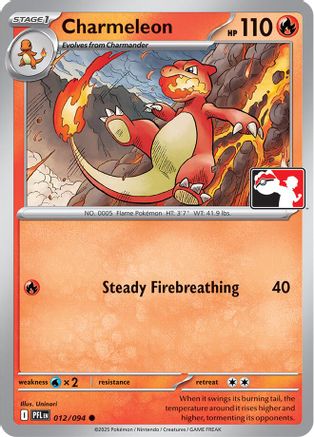 Charmeleon (012/094) Prize Pack Series Cards - Common
