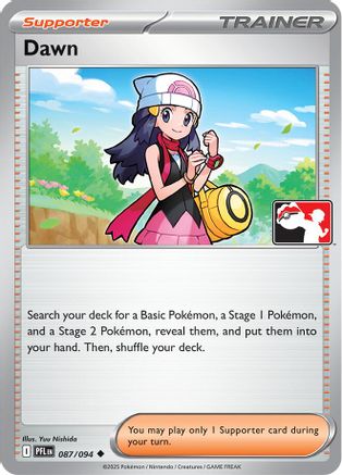 Dawn (087/094) Prize Pack Series Cards - Uncommon