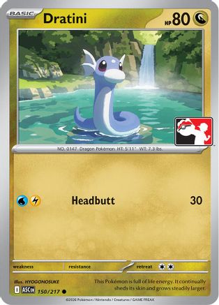 Dratini (150/217) Prize Pack Series Cards - Common