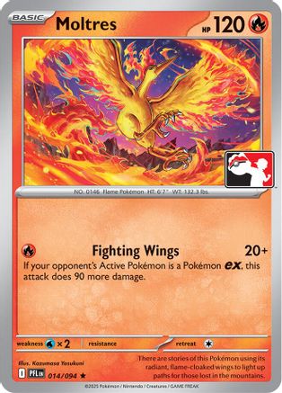 Moltres (014/094) Prize Pack Series Cards - Rare