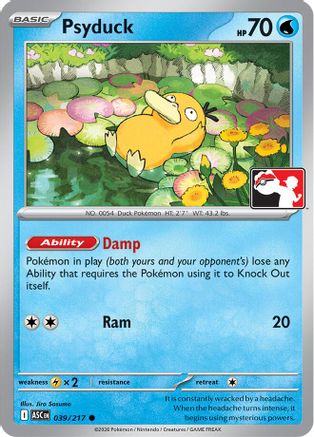 Psyduck (039/217) Prize Pack Series Cards - Common