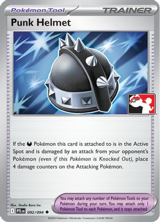 Punk Helmet (092/094) Prize Pack Series Cards - Uncommon