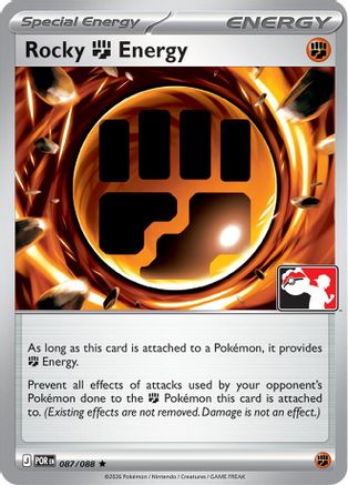 Rocky Fighting Energy (087/088) Prize Pack Series Cards - Rare