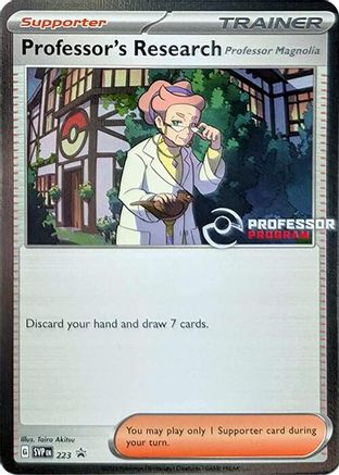 Professor's Research [Professor Magnolia] (223) - Holofoil Professor Program Promos - Promo