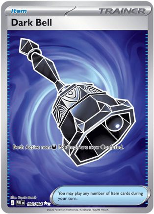 Dark Bell (106/084) - Holofoil ME05 Pitch Black - Ultra Rare