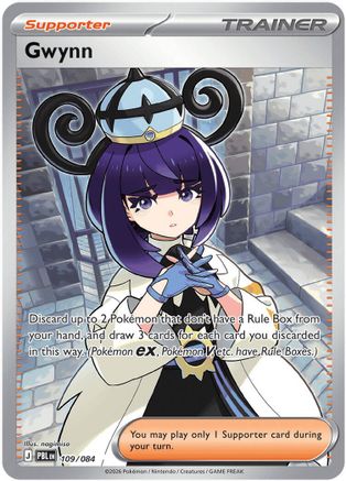 Gwynn (109/084) - Holofoil ME05 Pitch Black - Ultra Rare