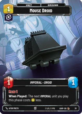 Mouse Droid (20) - Ashes of the Empire  Weekly Play Promos