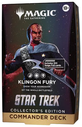 Star Trek Commander Deck - Klingon Fury (Collector's Edition)