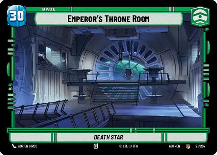 Emperor's Throne Room // Advantage (21/264 // T02) - Ashes of the Empire
