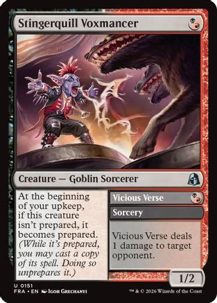 Stingerquill Voxmancer (FRA-151) - Reality Fracture Foil