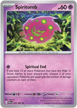 Spiritomb (035/084) Deck Exclusives - Rare