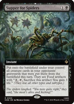 Supper for Spiders (Extended Art) (HOB-300) - The Hobbit