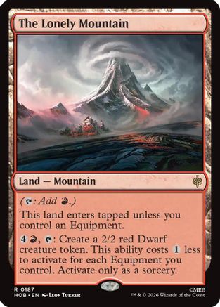 The Lonely Mountain (HOB-187) - The Hobbit