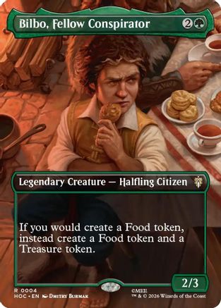 Bilbo, Fellow Conspirator (Borderless) (HOC-004) - The Hobbit: Eternal-Legal