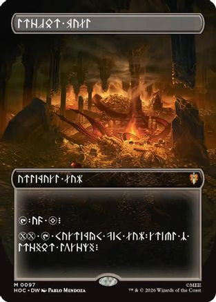 Treasure Vault (Borderless) (Dwarvish) (HOC-097) - The Hobbit: Eternal-Legal