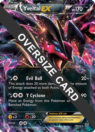 Yveltal EX (079/146) - Holofoil Jumbo Cards - Ultra Rare