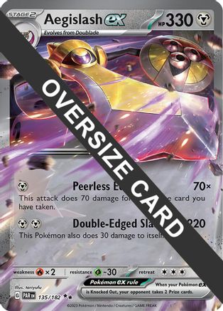 Aegislash ex (135/null) - Holofoil Jumbo Cards - Double Rare