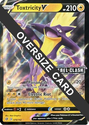 Toxtricity V (070/null) - Holofoil Jumbo Cards - Ultra Rare