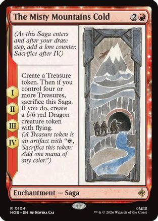 The Misty Mountains Cold (HOB-104) - The Hobbit