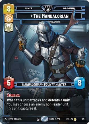 The Mandalorian - Cleaning Up Nevarro (185) - Galactic Championship 2026 Foil