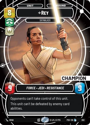 Rey - Skywalker (202) - Galactic Championship 2026 Foil
