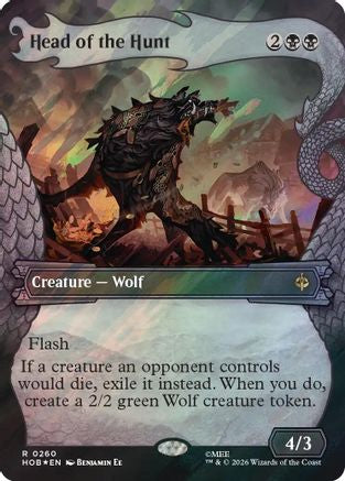 Head of the Hunt (Showcase) (Surge Foil) (HOB-260) - The Hobbit Foil