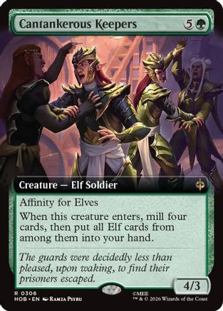 Cantankerous Keepers (Extended Art) (HOB-306) - The Hobbit Foil