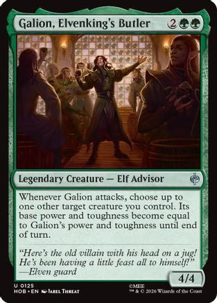 Galion, Elvenking's Butler (HOB-125) - The Hobbit