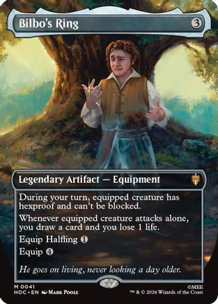Bilbo's Ring (Borderless) (HOC-041) - The Hobbit: Eternal-Legal