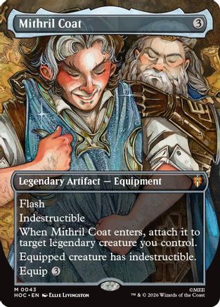 Mithril Coat (Borderless) (HOC-043) - The Hobbit: Eternal-Legal Foil
