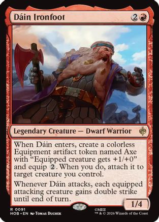 Dain Ironfoot (HOB-091) - The Hobbit