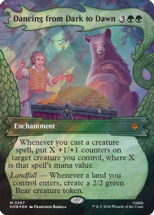 Dancing from Dark to Dawn (Showcase) (Surge Foil) (HOB-267) - The Hobbit Foil