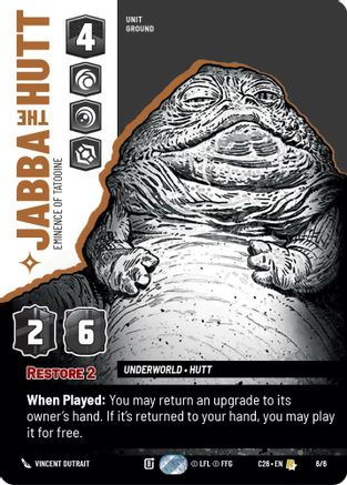 Jabba the Hutt - Eminence of Tatooine (6/6) - 2026 Convention Exclusive Foil