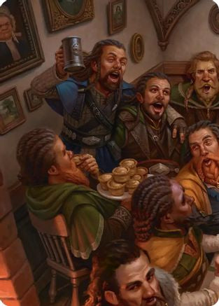 Fili and Kili, Joyous Art Card (1/12) (ASHOB-001) - Art Series: The Hobbit