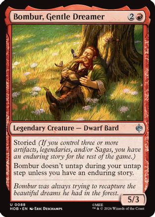Bombur, Gentle Dreamer (HOB-088) - The Hobbit Foil