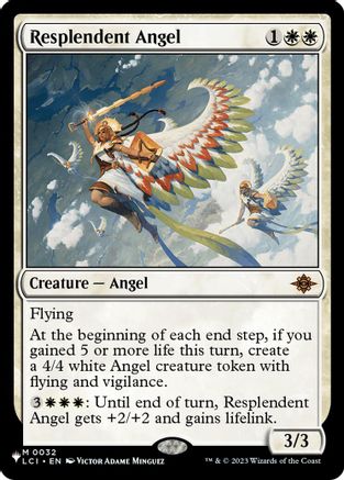 Resplendent Angel (LIST-032) - The List Reprints