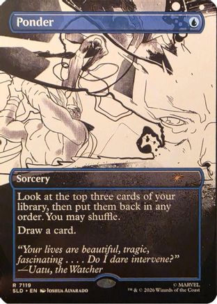 Ponder (7119) (SLD-7119) - Secret Lair Drop Series