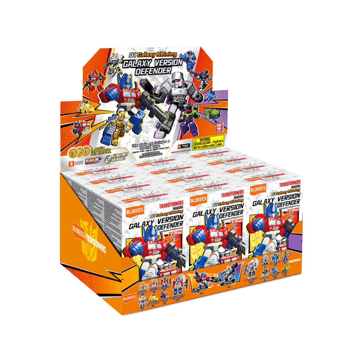 Blokees: Transformers - Defender Version 01 Shining BLIND BOX