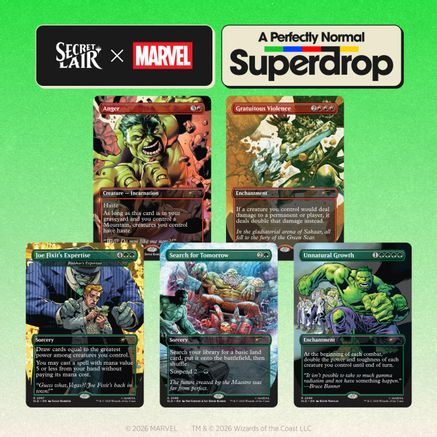 Secret Lair Drop: Secret Lair x Marvel: Hulk SMASH! - Non-Foil Edition